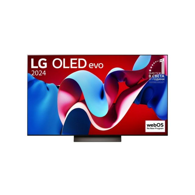 LG OLED55C41LA 2024 tv 139,7 cm (55") 4K Ultra HD Smart TV Wifi Zwart