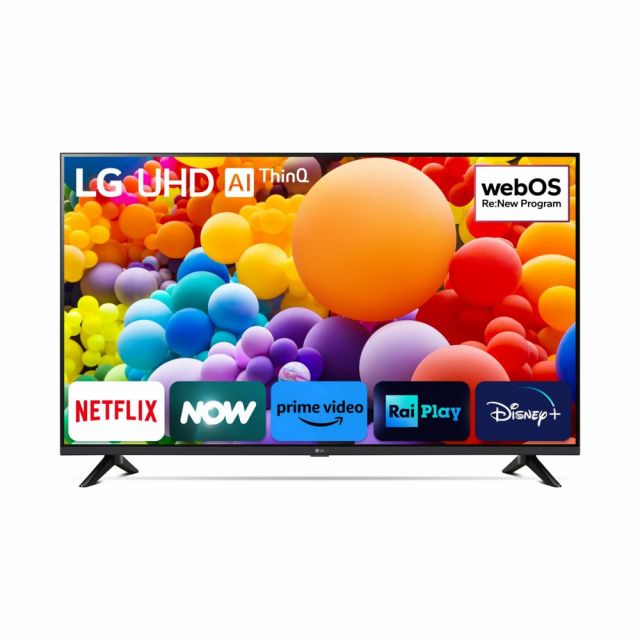 LG UHD 55UT73006LA tv 139,7 cm (55") 4K Ultra HD Smart TV Wifi Blauw