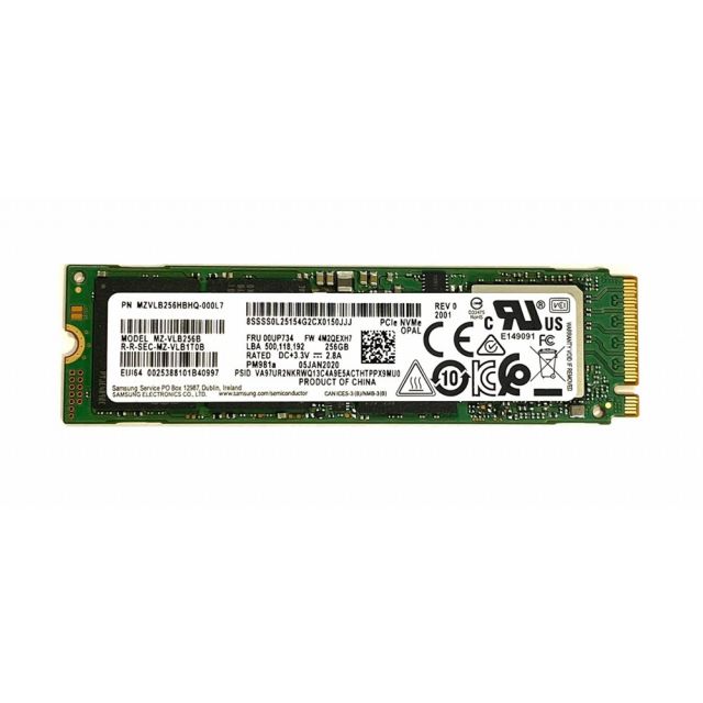 Samsung 256GB M.2 NVMe SSD | Pulled