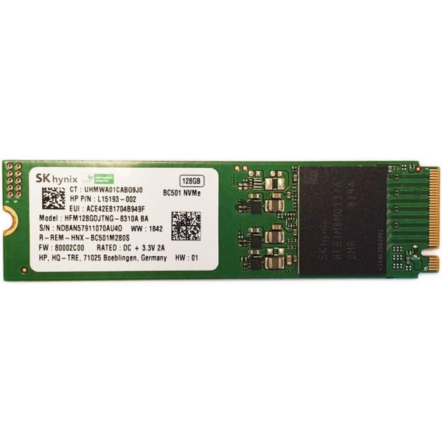 Samsung | 128GB NVMe SSD | M.2 | PULLED